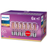 Zestaw 6x Żarówka LED E27 A60 7W = 60W 806lm 2700K Ciepła Filament PHILIPS