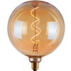 Żarówka Dekoracyjna LED E27 FILAMENT G200 4W 260lm 1800K Ciepła 320° DecoVintage Amber GOLDLUX (Polux)