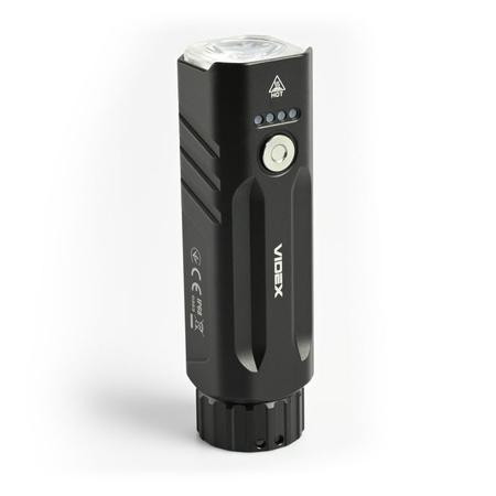 Lampka Rowerowa Latarka LED Woodoodporna Akumulator IP68 2000lm Videx