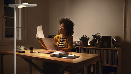 Lampa Podłogowa Nocna LED 41W CCT Biała SUN@Home PANAN SMART+ WiFi Ledvance