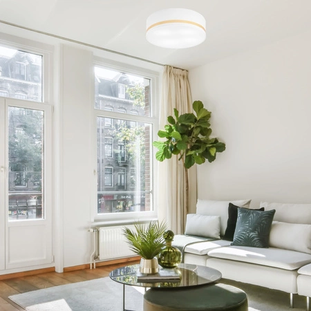 Plafon LED Lampa Sufitowa GLORIA 4xE27 Biała LM-4.202 Lamkur