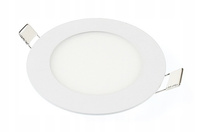 Panel LED Oprawa Sufitowa 6W 480lm 6500K Zimny Wpuszczany Ogrągły Biały Proma Masterled