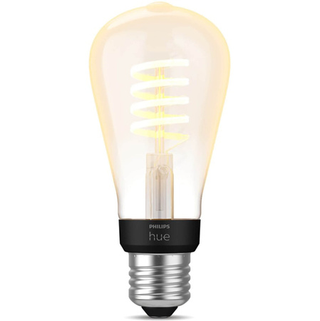 Żarówka LED Edison E27 ST64 7W CCT PHILIPS HUE White & Ambiance Filament Bluetooth Zigbee