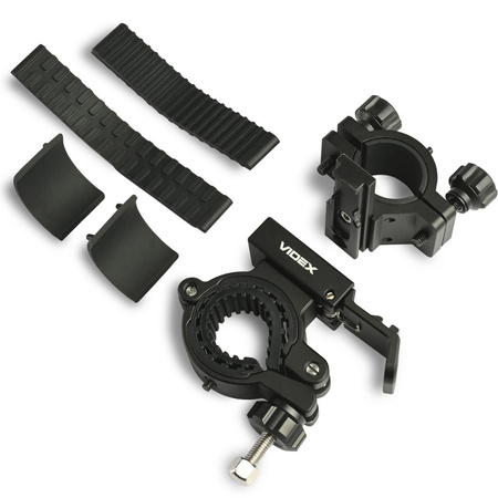 Uchwyt Rowerowy na Kierownicę Do Lampy Latarki Uniwersalny VIDEX