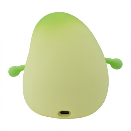 Lampka Nocna Dziecięca LED 2.5W 3000K Ciepła USB Akumulatorowa 800mAh Zielona MANGO MARY'S
