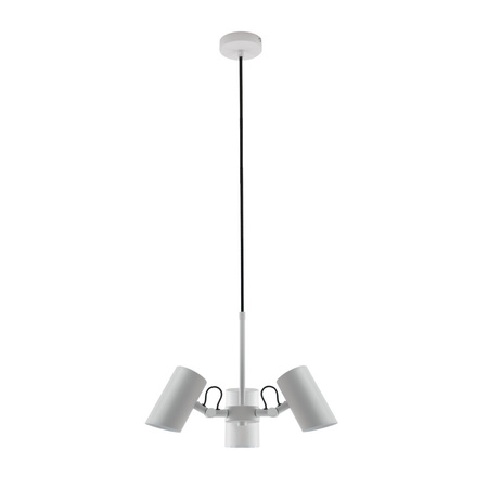 Lampa Sufitowa Wisząca AZGAR 3x E14 5W Biała KANLUX
