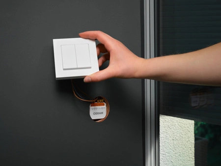 Moduł Przełącznik Inteligentny Sterownik Czarny Osram SMART+ WiFi