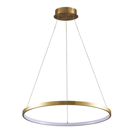 Lampa Sufitowa LED Wisząca Zwis 20W 2600lm 4000K Neutralna 120° Złota LEA Sanico Goldlux