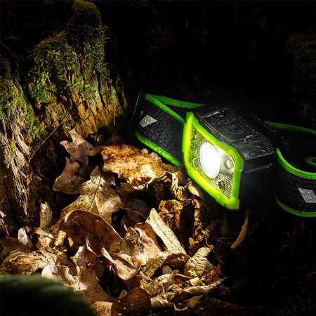 LATARKA Akumulator Czołowa LED 750LM CREE + SMD PRO SERIES VA0187 VAYOX