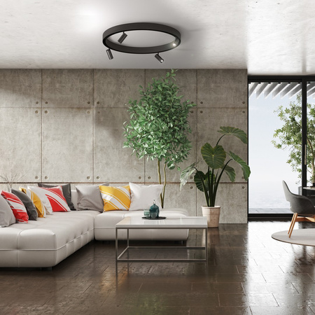 Lampa LED Reflekotr Szynowy ROUND MAGNETIC TRACK 7W 4000K do śr. 600mm Milagro