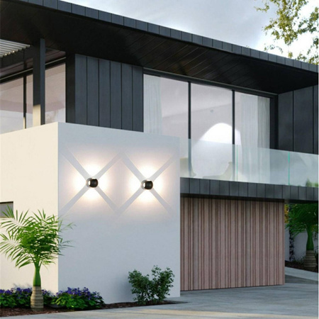 Lampa Ogrodowa Kinkiet Elewacyjny LED ARANEA 4x2W 4000K IP54