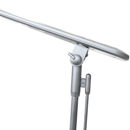 Lampka Biurkowa LED Stołowa 7W 400lm CCT 120° Srebrna Ściemnialna Optimum Sanico Goldlux