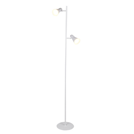 Lampa podłogowa 7W 2x LED BERG biała 3000K GOLDLUX (Polux)