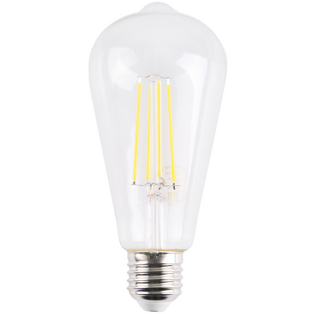 Żarówka LED ST64 E27 7.5W 1055lm 4000K Neutralna 280° Filament Sanico Goldlux