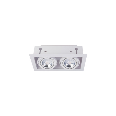 Oprawa Podtynkowa Sufitowa GU10 Biała DOWNLIGHT 9574 Nowodvorski