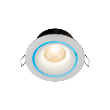 Oprawa Podtynkowa Sufitowa GU10 Biała Wodoodporna IP44 FOXTROT 8373 Nowodvorski