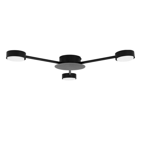 Żyrandol Lampa Oprawa Wisząca Sufitowa Dekoracyjny 3x GX53 Czarny Masterled