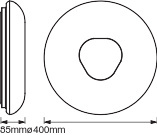 Plafon LED Lampa Sufitowa Oprawa Natynkowa 26W 1150lm CCT Ściemnialna Okrągła Biały SMART+ WiFi Donut Ledvance