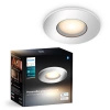 Oprawa Podtynkowa Wpuszczana LED Hermetyczna IP44 Łazienkowa 4.2W 400lm IP44 White Ambiance TW Chrom Inteligentna SMART Zigbee Bluetooth Adore Philips HUE