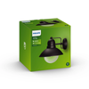 Kinkiet Ogrodowy Lampa Elewacyjna Zewnętrzna LATARNIA E27 IP44 Czarna Hoverfly Philips