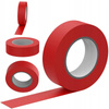 Mocna Taśma Izolacyjna PCV Wodoodporna 19mm x 0,13mm Czerwona 20m