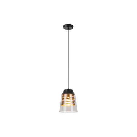 Lampa Wisząca Sufitowa Zwis E27 Czarny Nowoczesny Zenaida Rabalux