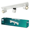 Lampa Sufitowa Reflektor Natynkowy 3x GU10 Biała Runner Philips
