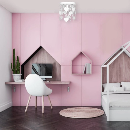 Lampa dziecięca sufitowa biała Żyrandol dla dzieci Gwiazdki STAR 3x E27 Metal i kryształki Milagro