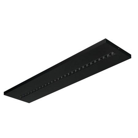Panel LED Natynkowy 120x30 Lampa 39W 4650lm 3000K Ciepła 90° Czarna Kanlux