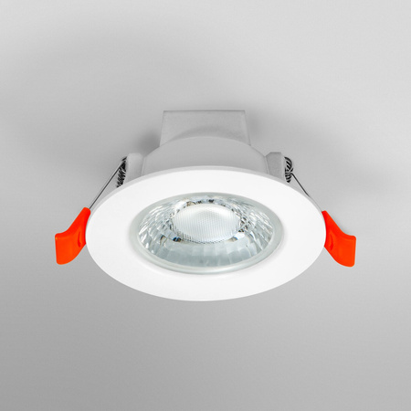 Oprawa Podtynkowa Panel LED Punktowa SPOT 4W 400lm Ściemnialna CCT RGB Okrągła 8,6 cm Biały SMART+ WiFi Downlight Ledvance