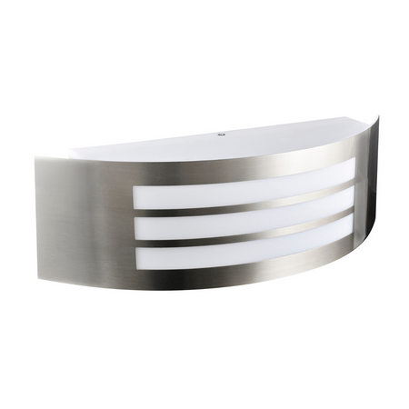 Plafon ogrodowy LED E27 Sitom GOLDLUX (Polux) stalowy srebrny Inox