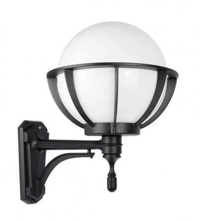 Lampa Ogrodowa Zewnętrzna Elewacyjna KINKIET LED Kule z koszykiem 250 K 3012/1/KPO 250 U E27 Su-Ma