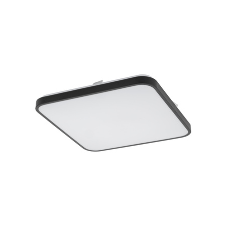 Plafon Lampa Sufitowa Oprawa Natynkowa LED 32W 2200lm 3000K Ciepła Czarna Wodoodporna IP44 AGNES SQUARE LED 8110 Nowodvorski