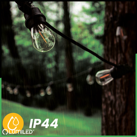 Girlanda Ogrodowa Zewnętrzna Łańcuch Świetlny 20m 20xE27 NARCI LUMILED