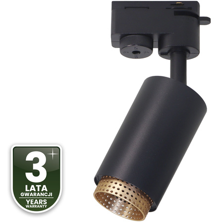 ZESTAW Szynoprzewód Listwa Szyna 3m + 5x Lampa Sufitowa Reflektor GU10 Oświetlenie Szynowe LUMILED