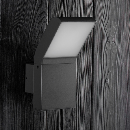 Kinkiet Ogrodowy Elewacyjny Lampa Zewnętrzna LED 12W 4000K IP54