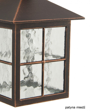 Lampa Ogrodowa Zewnętrzna Słupek LATARNIA E27 Wenecja OGMWN 2 KW 180-280cm czarny Su-Ma