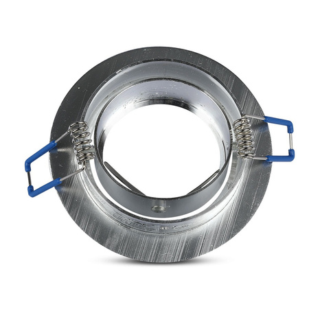 Oprawa Sufitowa Podtynkowa Oczko GU10 Okrągła Aluminium VT-782 V-TAC