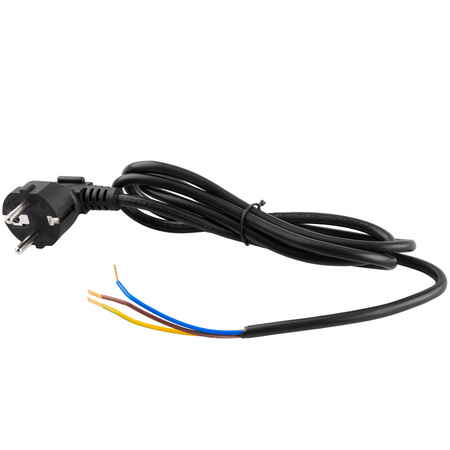 Przewód Przyłączeniowy 1,5m OMY 3x1,0 mm z Wtyczką TYP E LUMILED