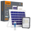 Naświetlacz Solarny Lampa 9x LED 20W 600lm 5000K IP65 VIDEX Czujnik Zmierzchu z Pilotem