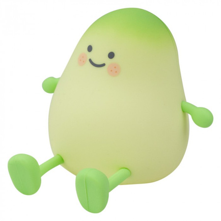 Lampka Nocna Dziecięca LED 2.5W 3000K Ciepła USB Akumulatorowa 800mAh Zielona MANGO MARY'S