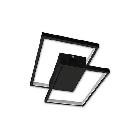 Lampa Sufitowa Żyrandol LED 45W CCT GALAXIS POLARIS Czarny + Pilot Sterujący
