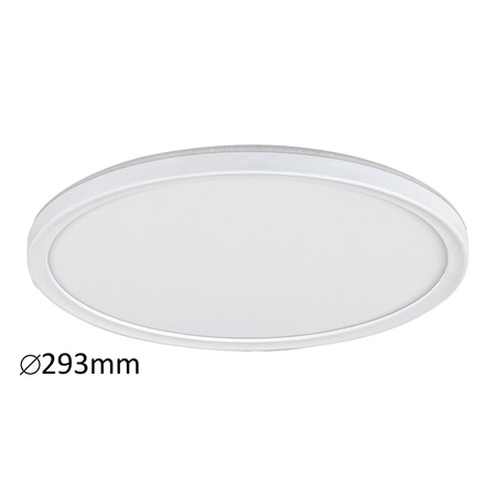 Plafon LED Lampa Sufitowa Oprawa Ścienna Natynkowa 18W 1700lm 4000K Biały Industrialny Pavel 3427 Rabalux