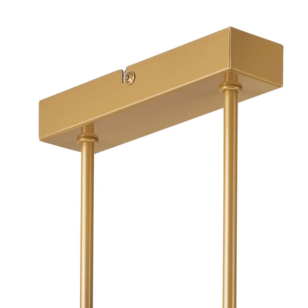 Lampa Wisząca Sufitowa ASTRID 4xE27 Złota Glamour LM-4.146 Lamkur