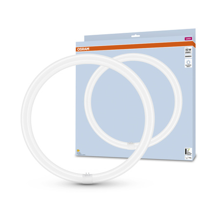 Świetlówka LED T9 Kołowa G10q 24W = 40W 2900lm 4000K Neutralna 110° LED TUBE EM Osram