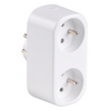 Inteligentne Gniazdko Wifi SMART Tuya Podwójne Gniazdo z wyłącznikiem 16A