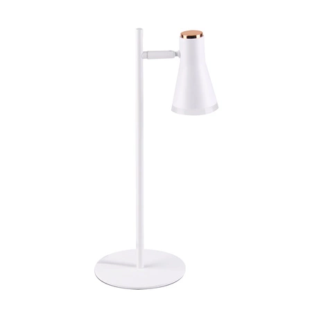 Lampka biurkowa stołowa 4,2W LED BERG biała 3000K GOLDLUX (Polux)
