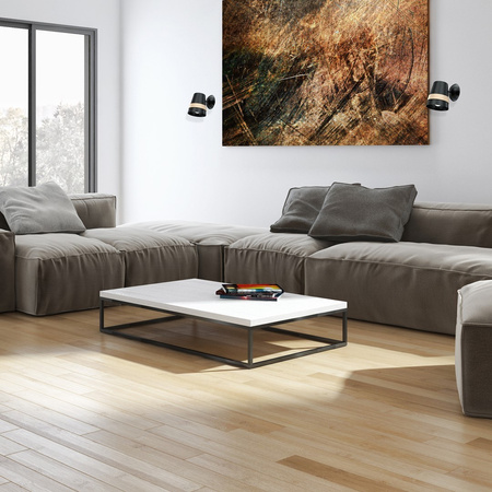 Lampa Ścienna Kinkiet VENEZIA Czarna 1xE27 Milagro