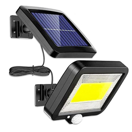 Naświetlacz Solarny LED 5W 5500-6000K Zimna IP54 Masterled Czujnik Ruchu