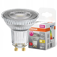 Żarówka LED PAR16 Reflektor GU10 3.4W = 35W 230lm 2700K Ciepła CRI90 36° Ściemnialna SUPERSTAR Osram
